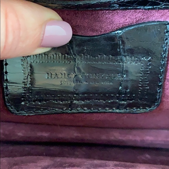 Nancy Gonzalez Crocodile Medium Handle Bag - Picture 3 of 7